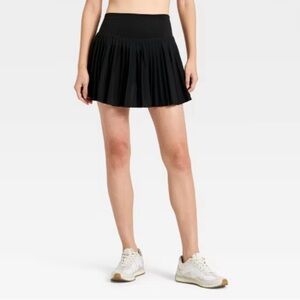Women's High-Rise Woven Pleated Skort 15.75" - All In Motion Size S